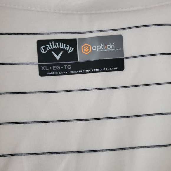 Callaway Opt-Dri Polo Short Sleeve Size XL - Picture 6 of 6